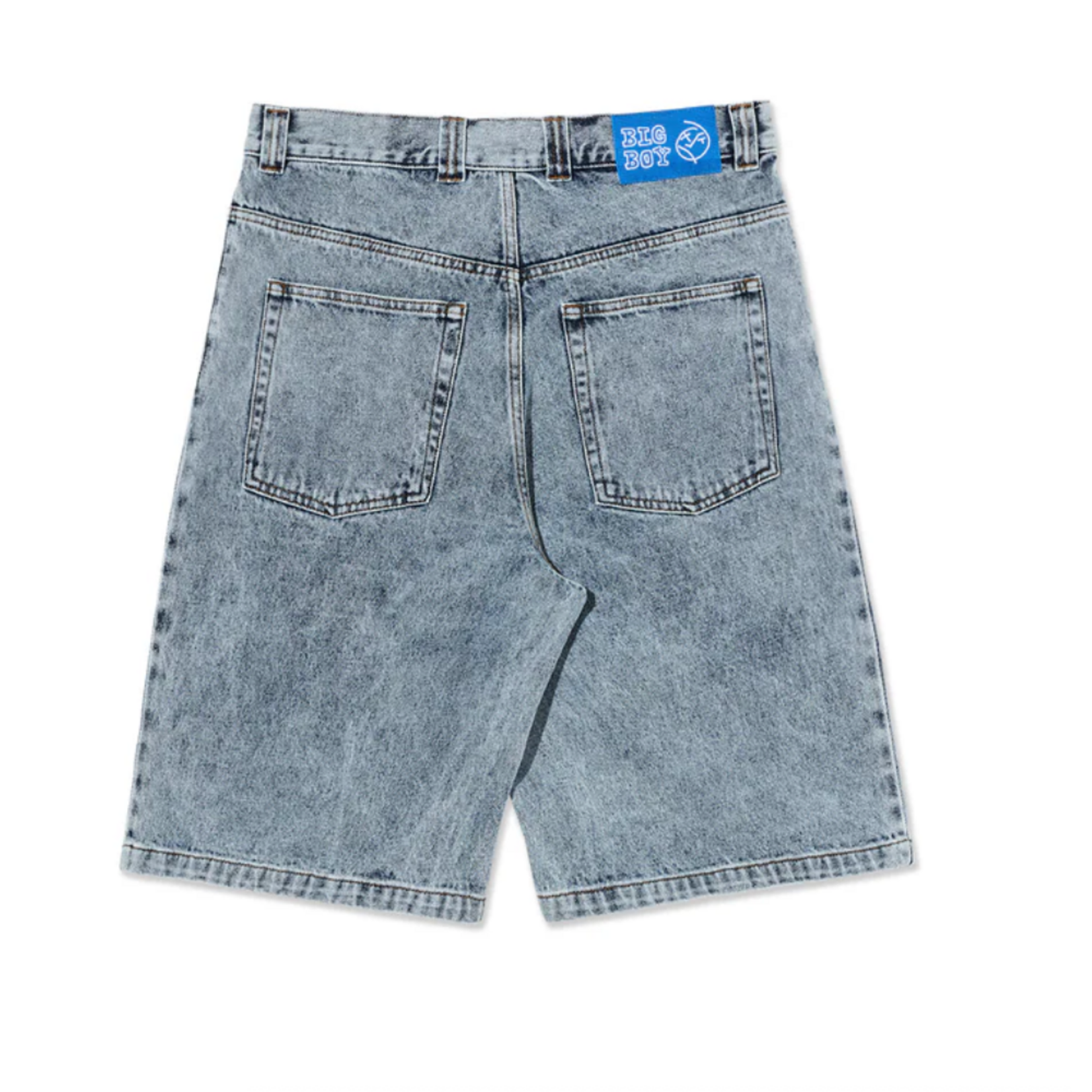 POLAR POLAR BIG BOY SHORTS - HEAVY WASHED BLUE