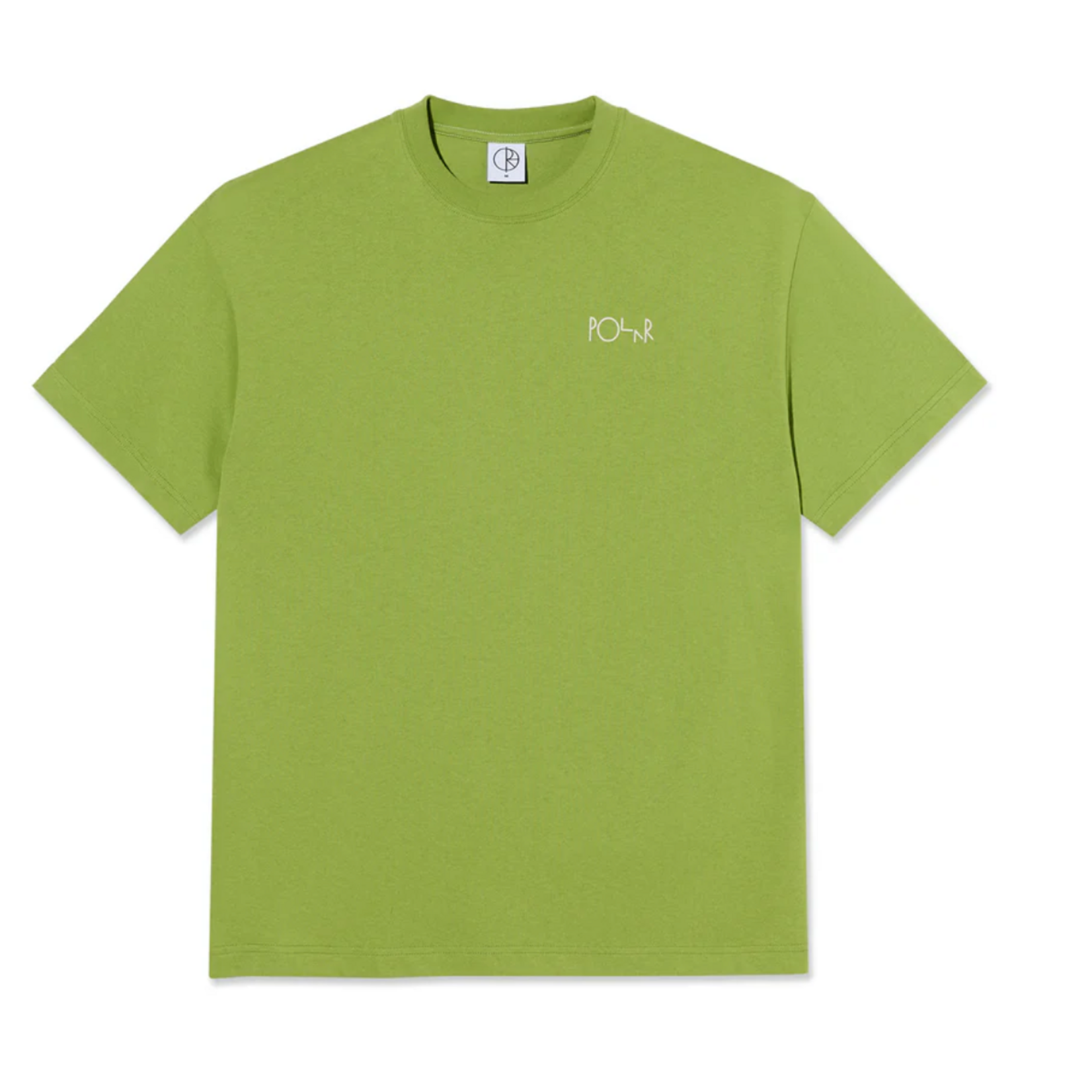 POLAR POLAR CONTRAST TEE I STROKE LOGO - PERIDOT