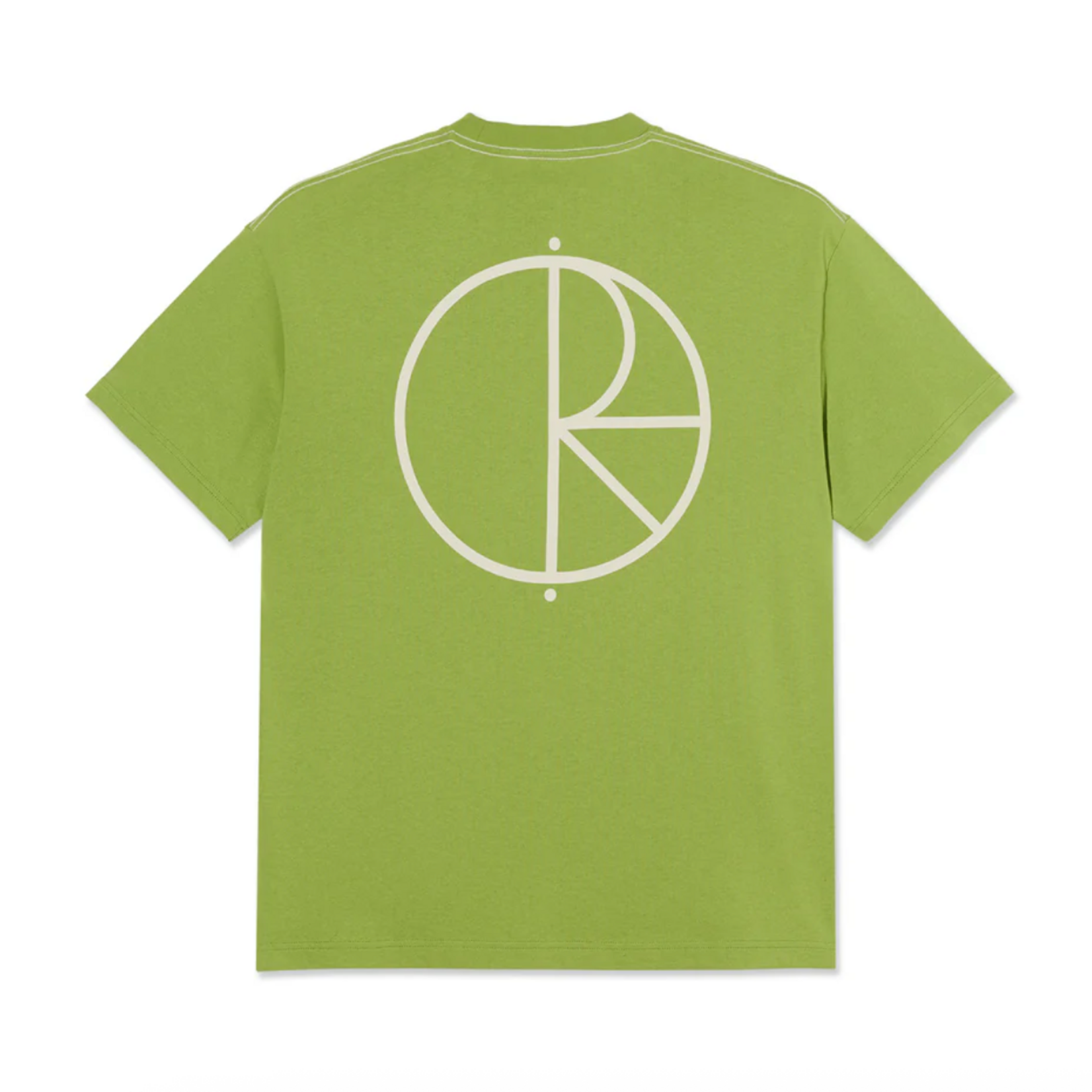 POLAR POLAR CONTRAST TEE I STROKE LOGO - PERIDOT