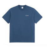 POLAR POLAR CONTRAST TEE I STROKE LOGO - GREY BLUE