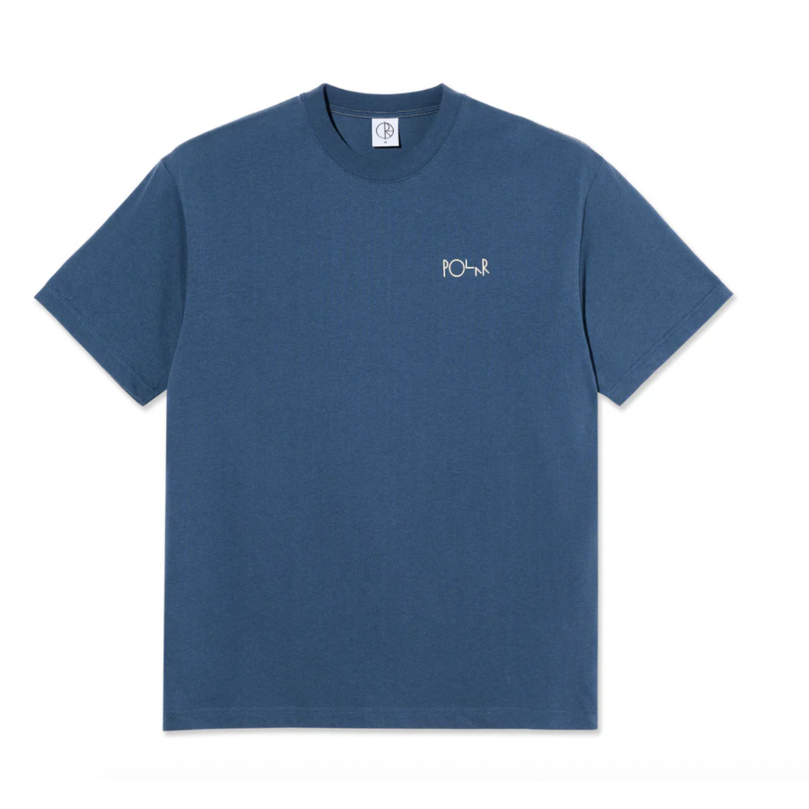 POLAR POLAR CONTRAST TEE I STROKE LOGO - GREY BLUE