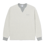POLAR POLAR REVERSED SWEATER - HEATHER GREY