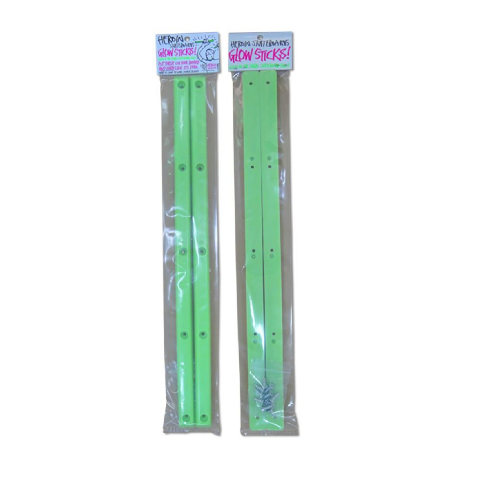 SNOT Heroin Glow Sticks Rails