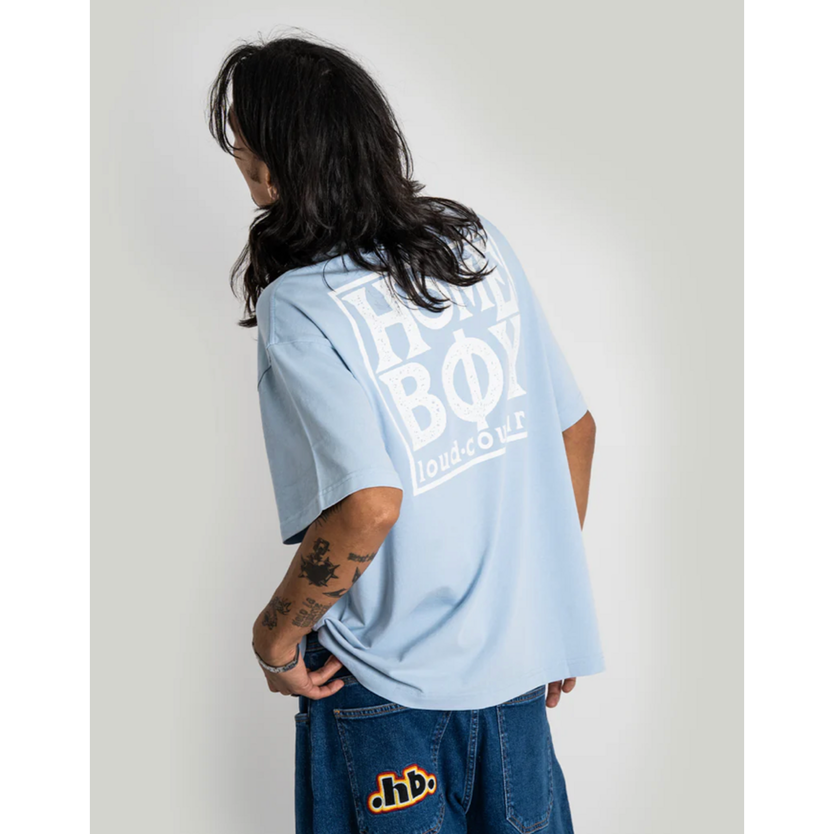 HOMEBOY HOMEBOY OLD SCHOOL TEE LIGHT BLUE