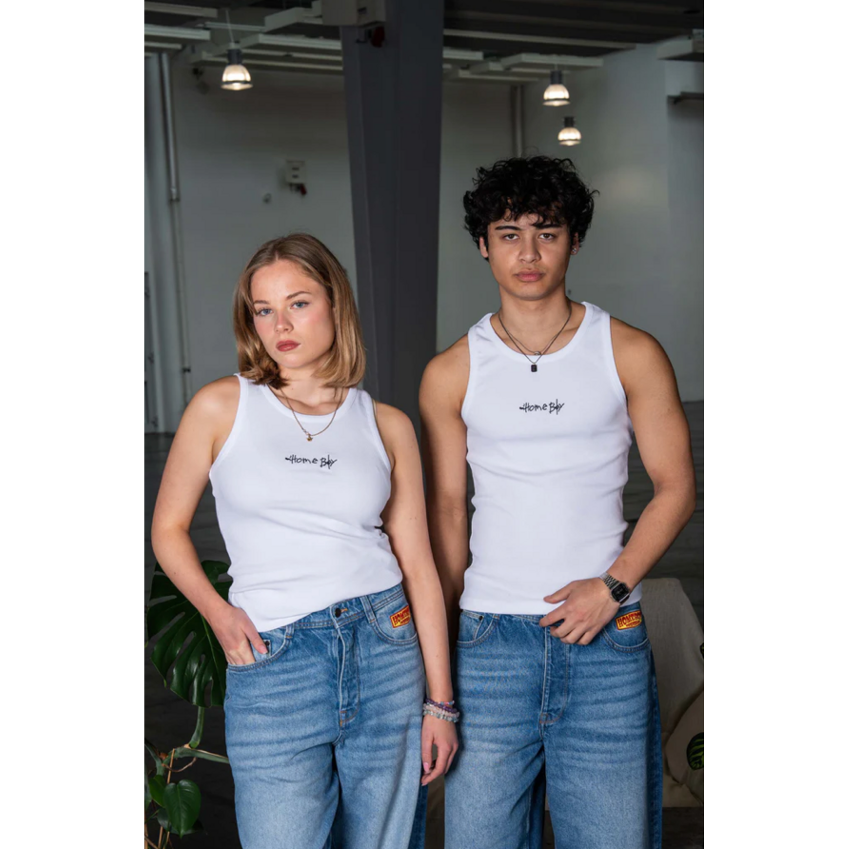 HOMEBOY HOMEBOY TANK TOP ACHSEL H. WHITE