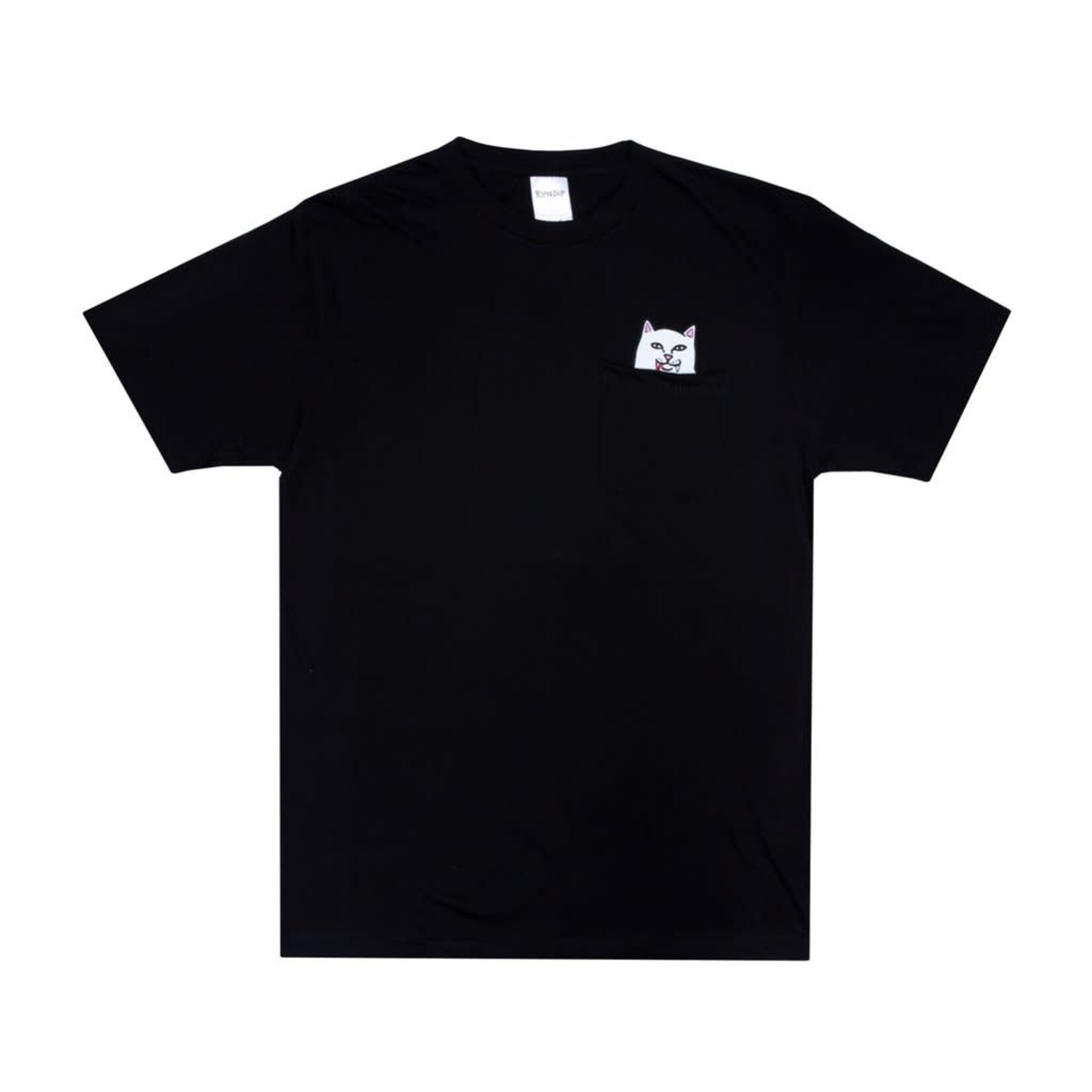 RIPNDIP RIPNDIP - LORD NERMAL POCKET TEE - BLACK