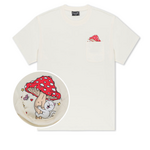 RIPNDIP RIPNDIP - POCKET TEE FUNGY FUNGUS BONE