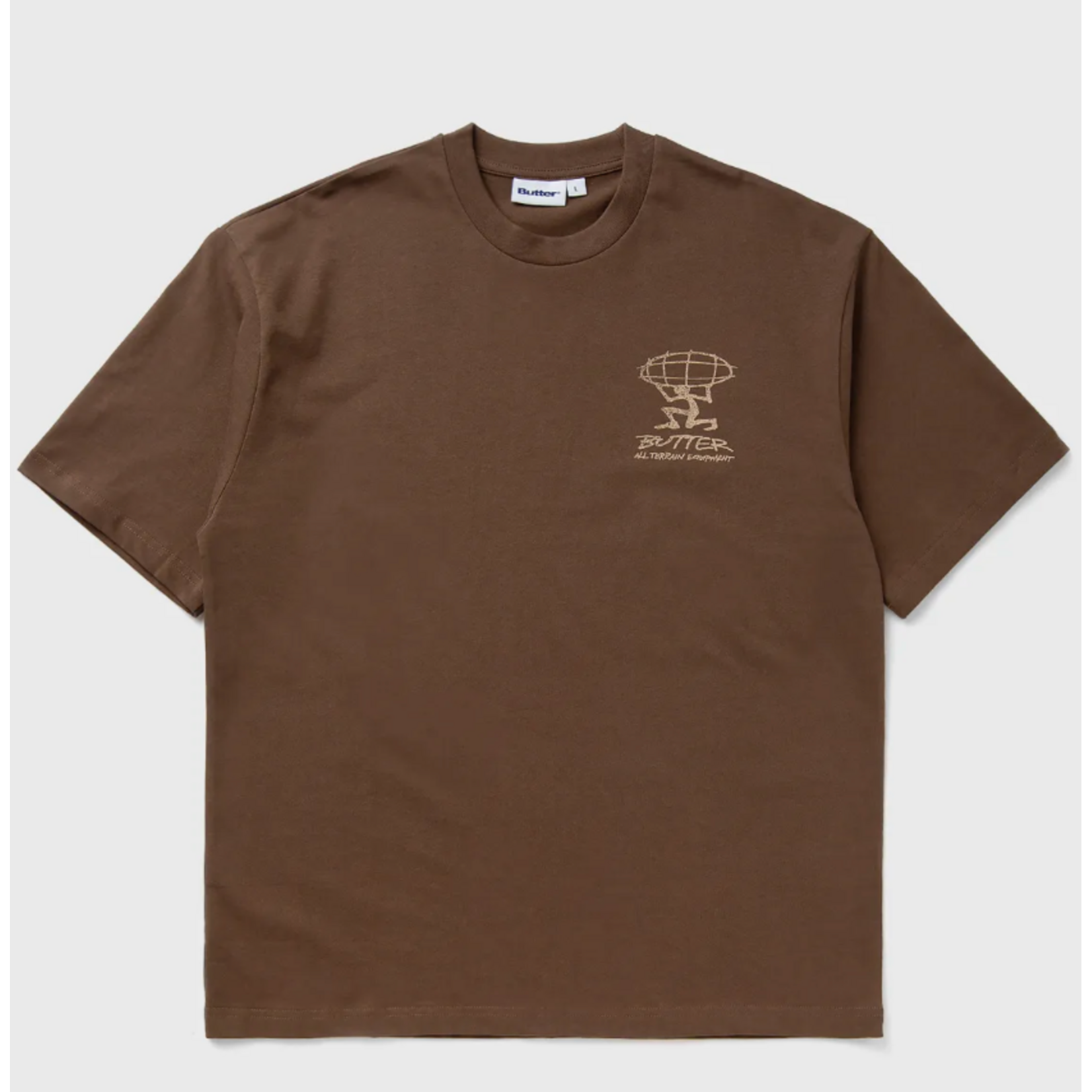 BUTTER GOODS BUTTER GOODS TERAIN TEE BROWN