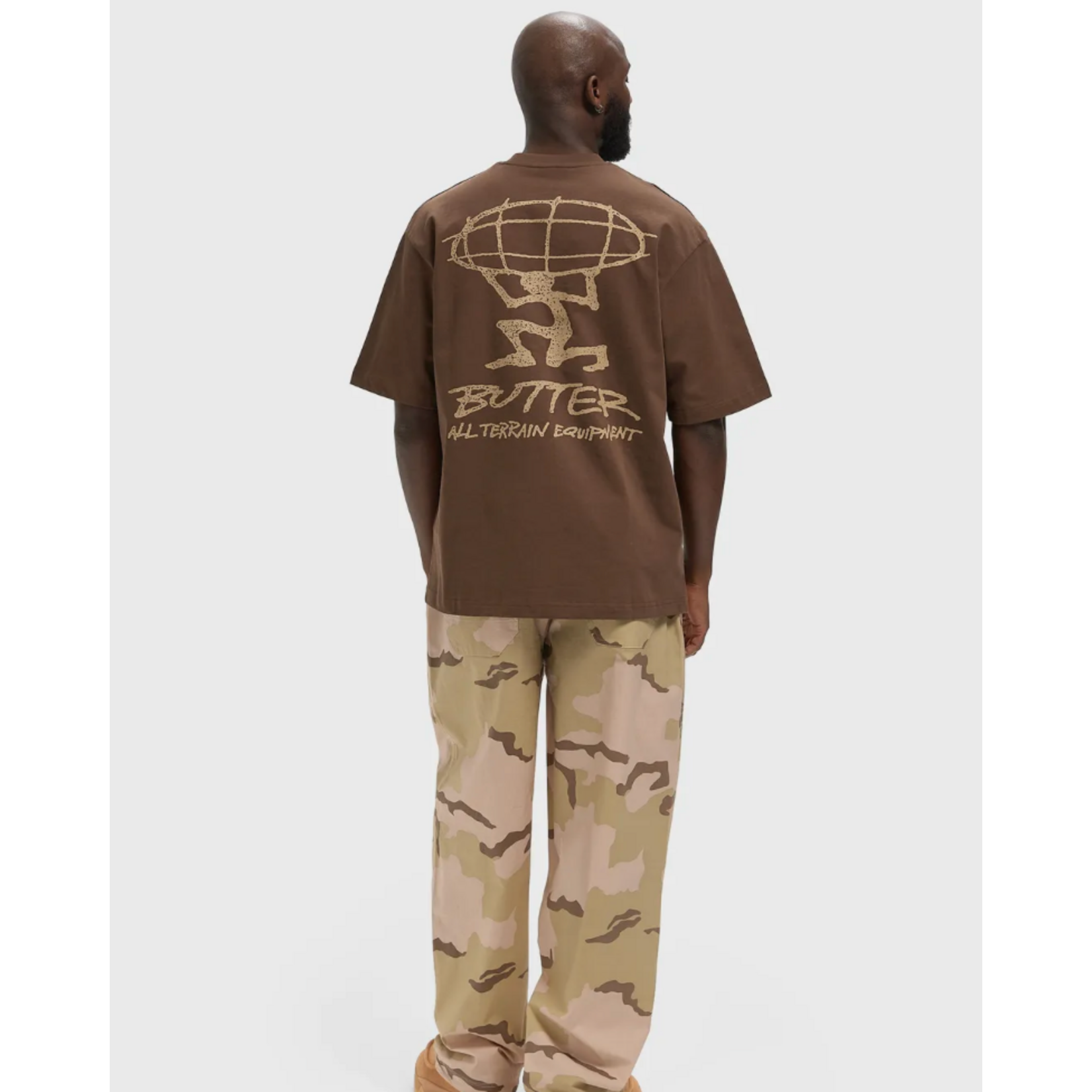 BUTTER GOODS BUTTER GOODS TERAIN TEE BROWN