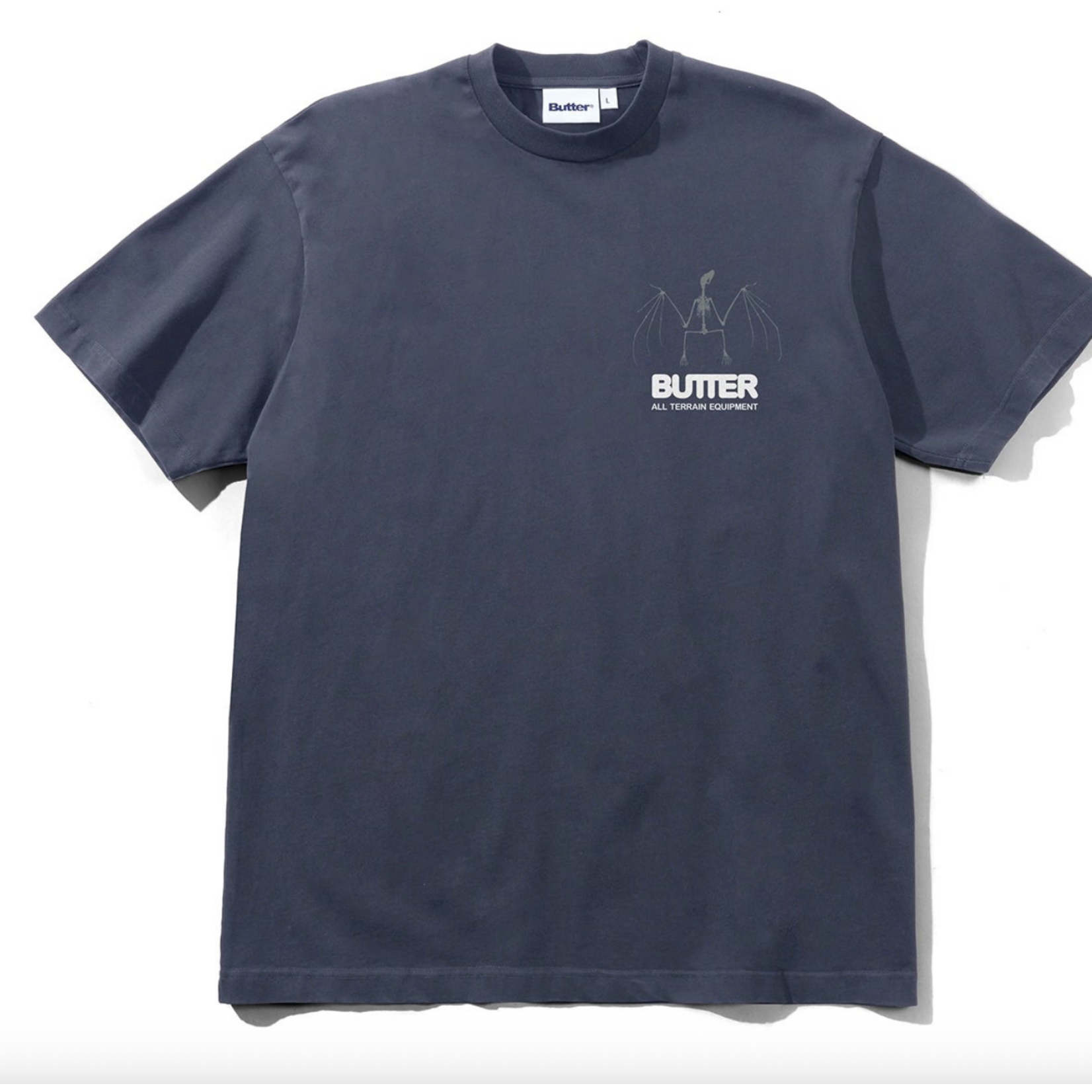 BUTTER GOODS BUTTER GOODS NOCTURNAL TEE STEEL