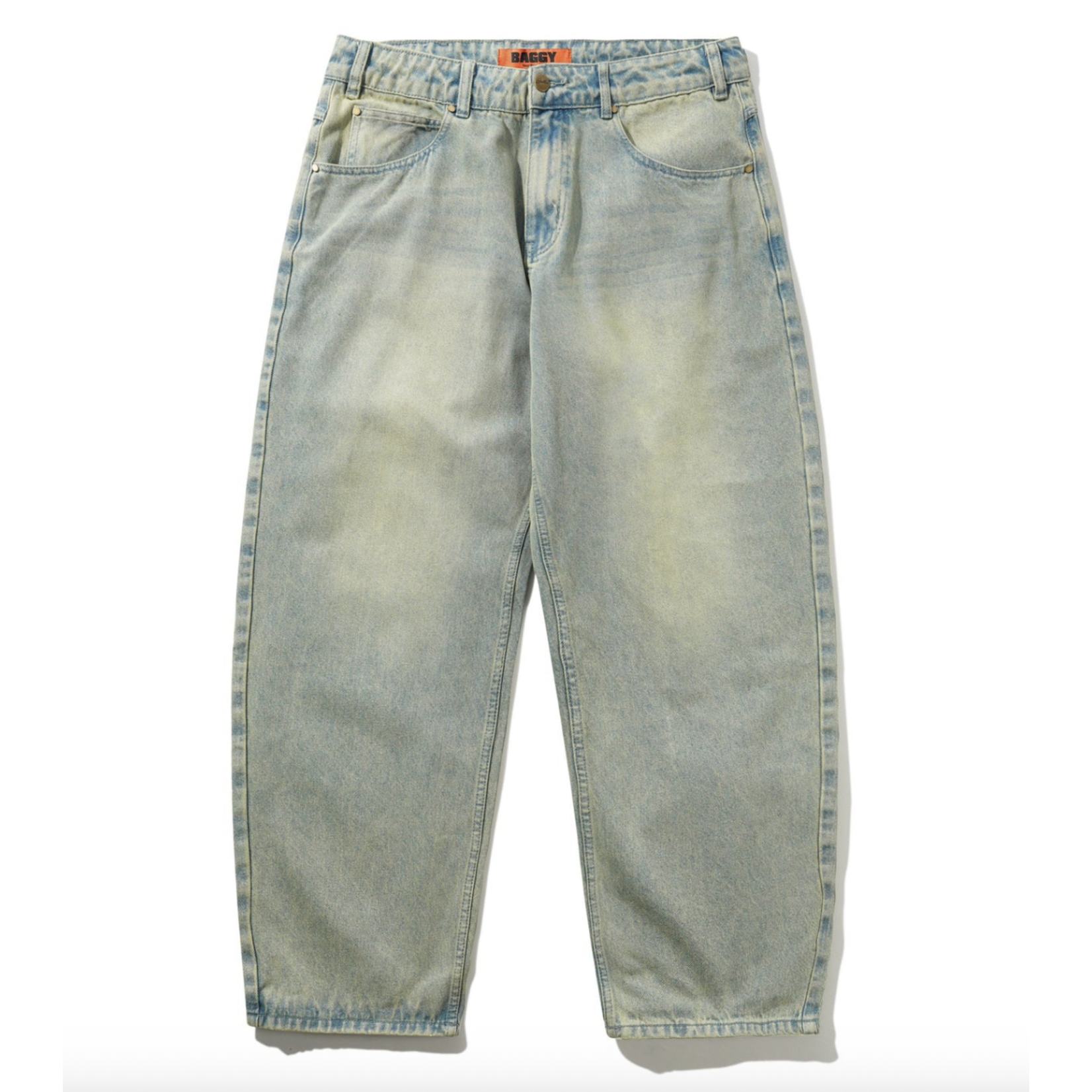 BUTTER GOODS Butter Goods Lock Baggy Denim Jeans Light Indigo