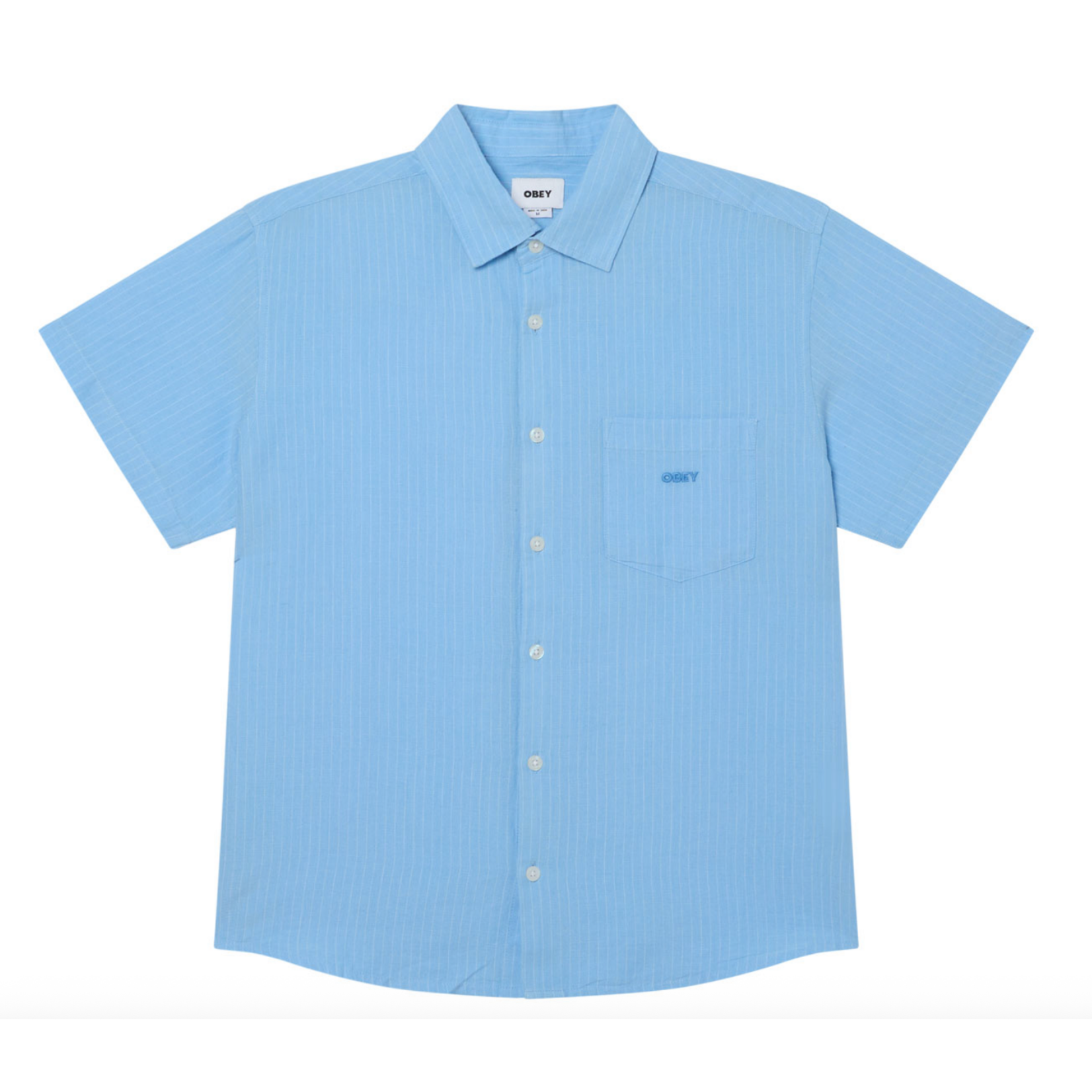OBEY OBEY BARRY WOVEN SKY BLUE