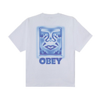 OBEY OBEY HEAT MAP TEE WHITE
