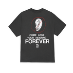 OBEY OBEY COME LOSE YOUR HEARING TEE BLACK