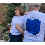 WILD STYLE Andre Van Schuylenbergh Tee White Blue