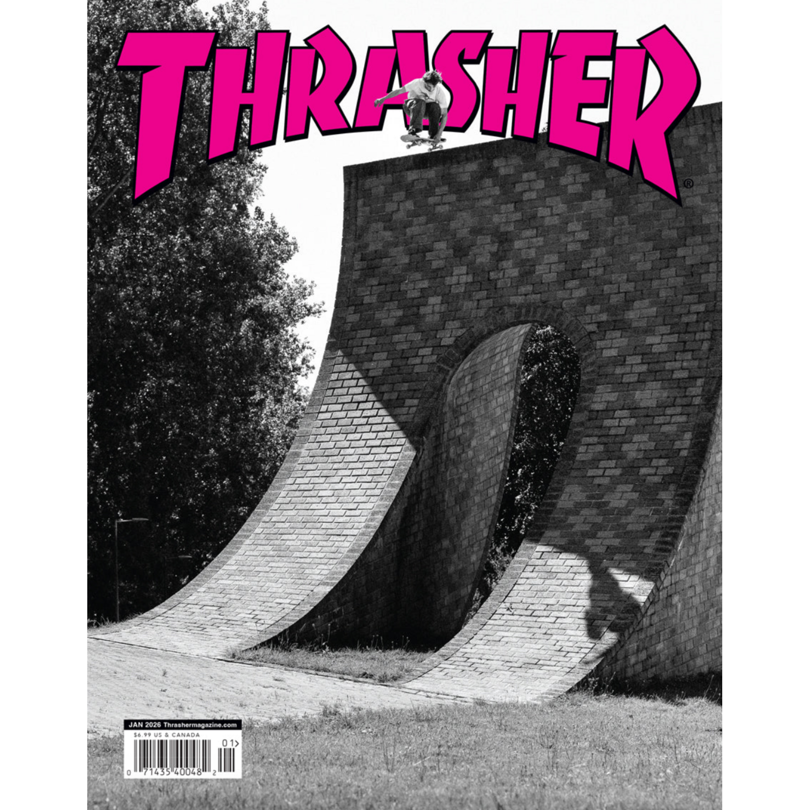 THRASHER Thrasher Magazine Issue JAN 2026