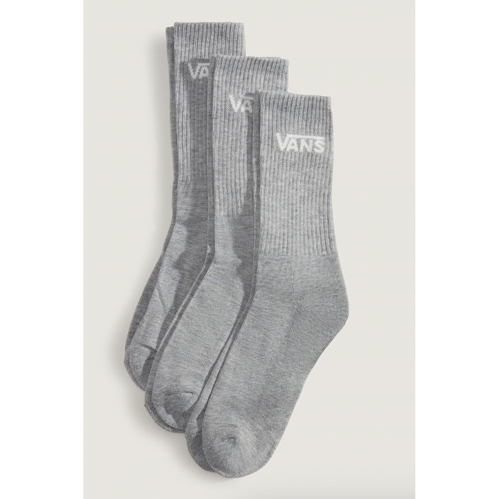 VANS VANS CLASSIC CREW  SOCKS GREY  (3 PAAR)