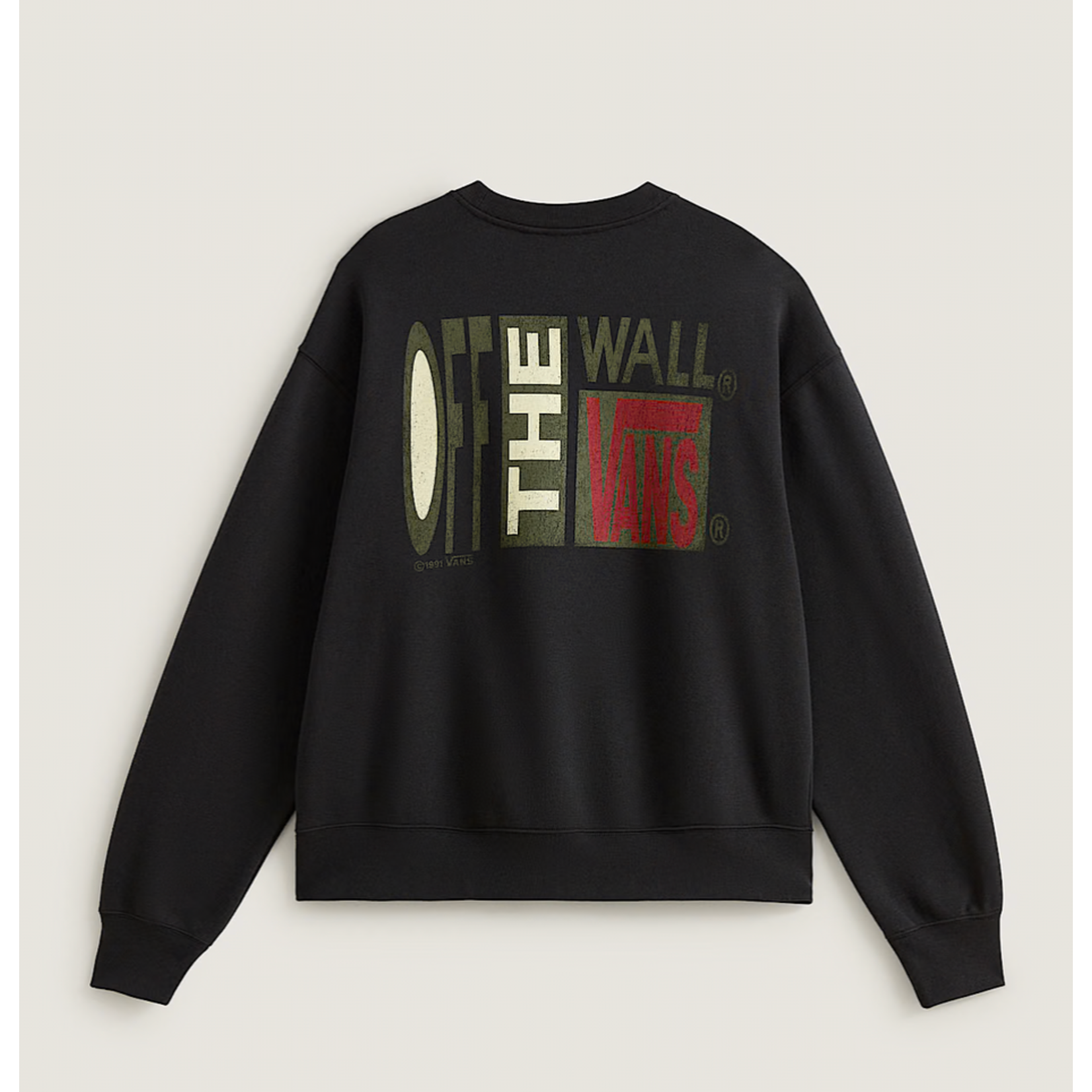 VANS VANS stretch stack crewneck