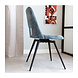 Velvet Dining chair Novee Blue Velvet Dining chair Novee Blue