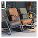 Industrial armchair Ivy Brown leather Industrial armchair Ivy Brown leather