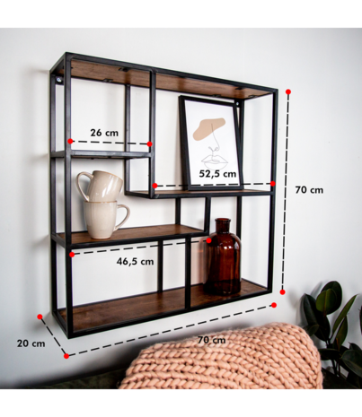 Industrial Wall shelf Cando Industrial Wall shelf Cando