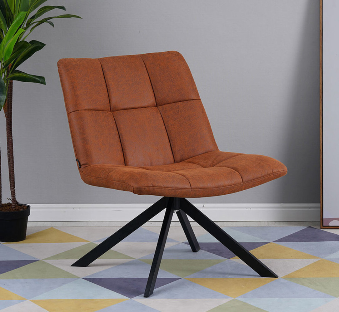 Industrial Chair Eevi Cognac Industrial Chair Eevi Cognac
