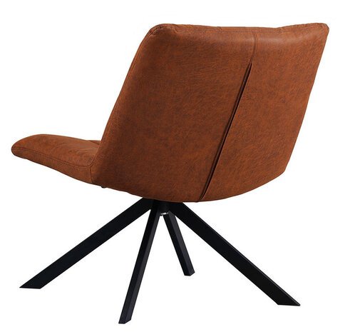 Industrial Chair Eevi Cognac Industrial Chair Eevi Cognac