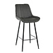 Industrial Bar Stool Brooke Anthracite Industrial Bar Stool Brooke Anthracite