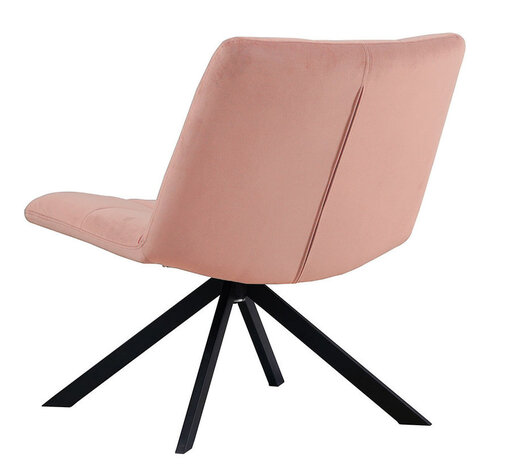 Armchair Eevi Pink Velvet