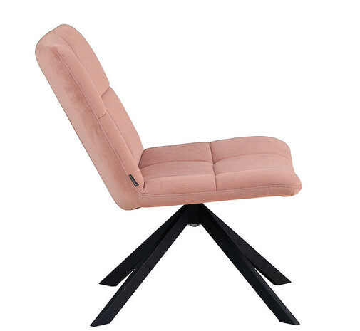 Armchair Eevi Pink Velvet