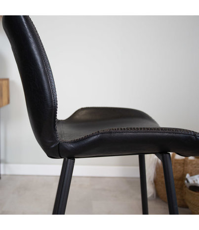 Industrial Barstool Barron Black Industrial Barstool Barron Black