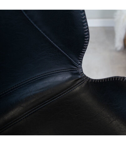 Industrial Barstool Barron Black Industrial Barstool Barron Black