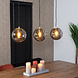 Ceiling light Maria Black 3 pendants Ceiling light Maria Black 3 pendants