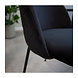 Dining Chair Evie Velvet Black Dining Chair Evie Velvet Black