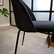 Dining Chair Evie Velvet Black Dining Chair Evie Velvet Black