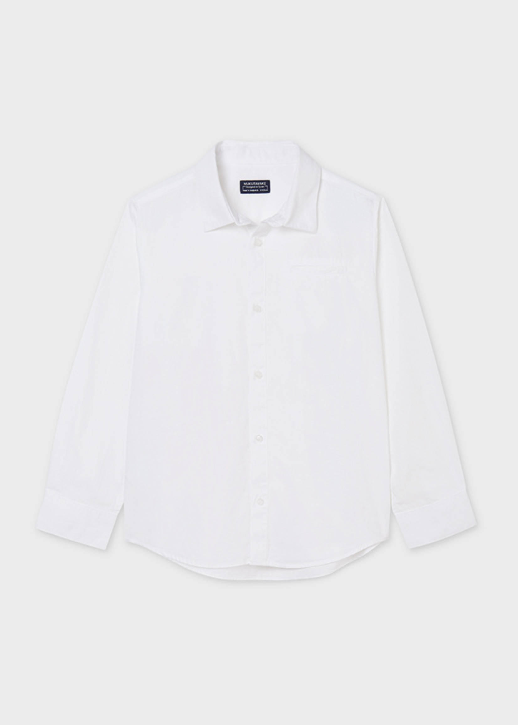 Mayoral Basic l/s shirt  White