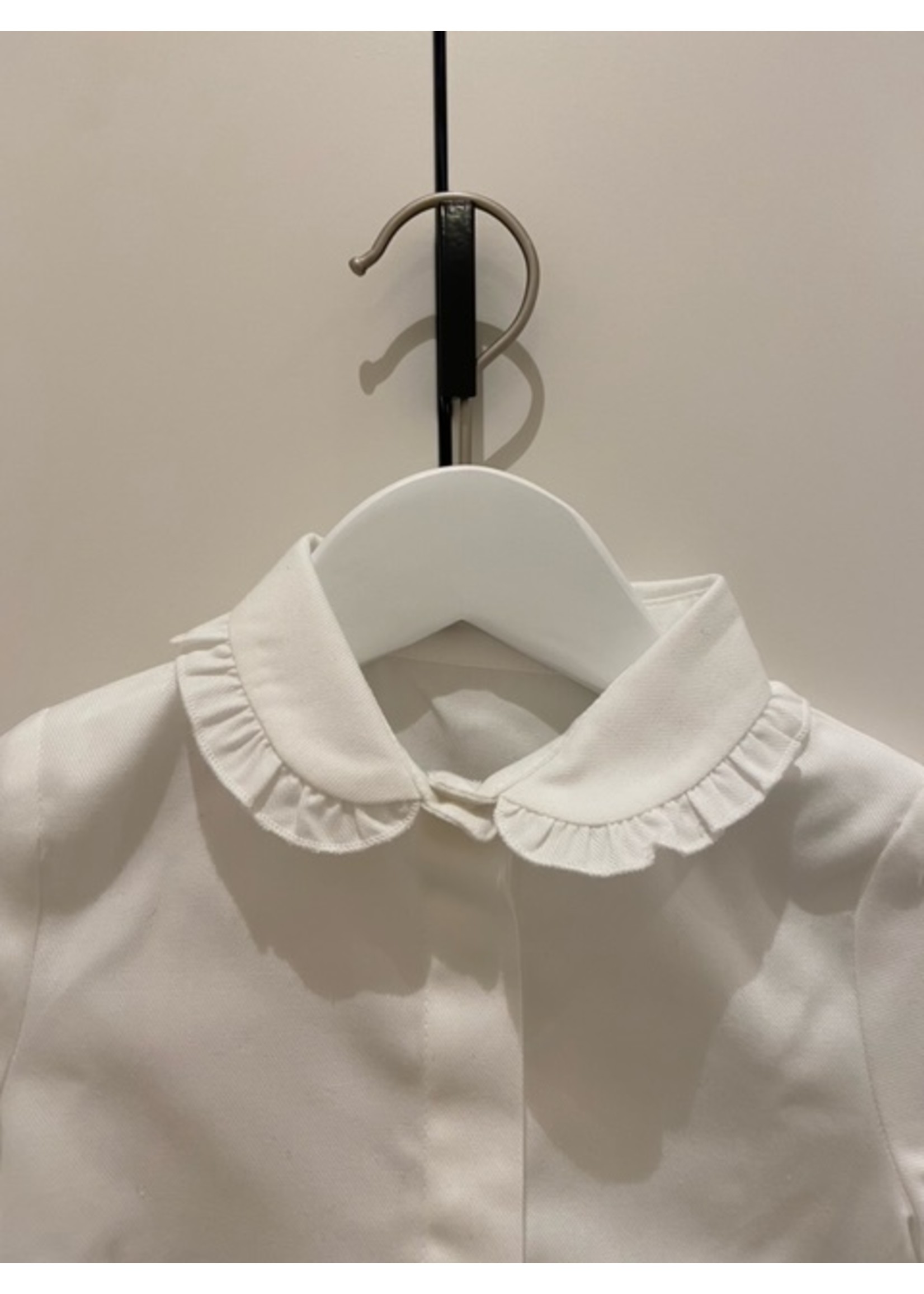 lapin house blouse met kraagje wit