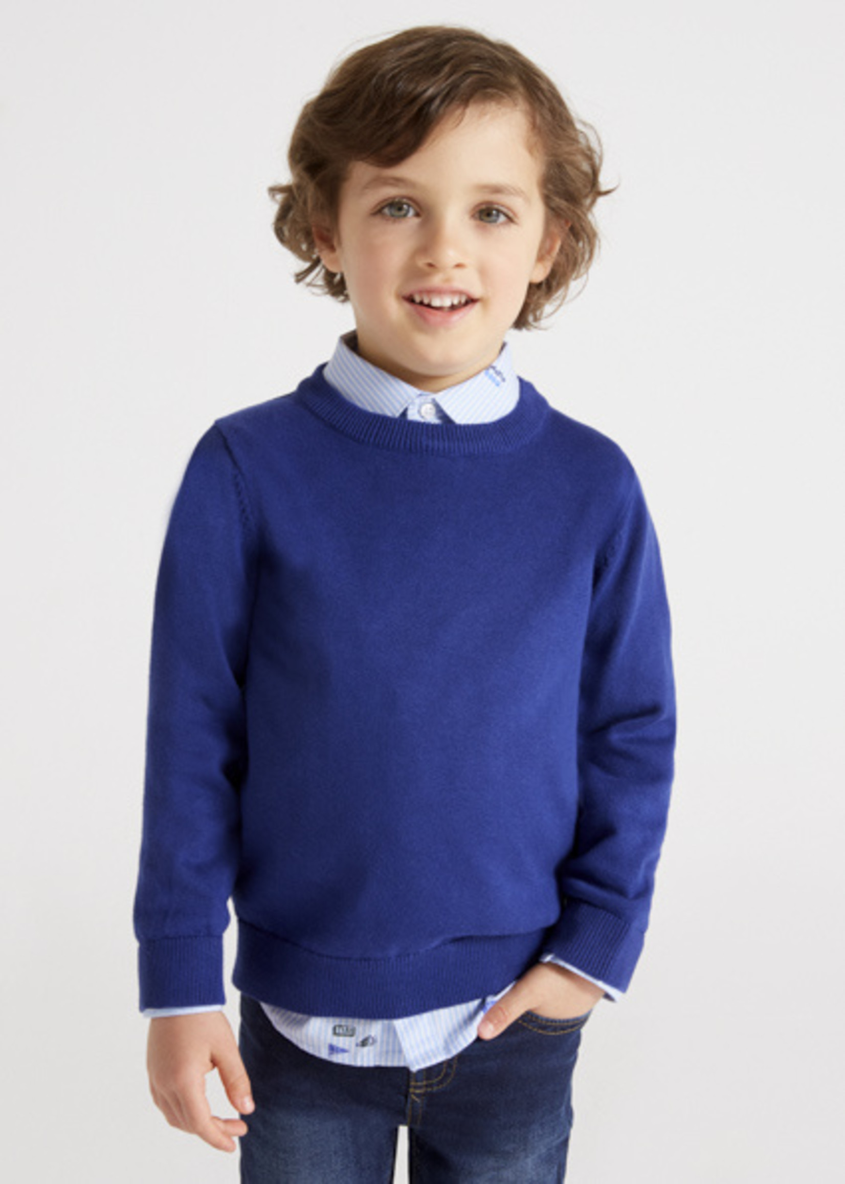 Mayoral basic sweater cobalt