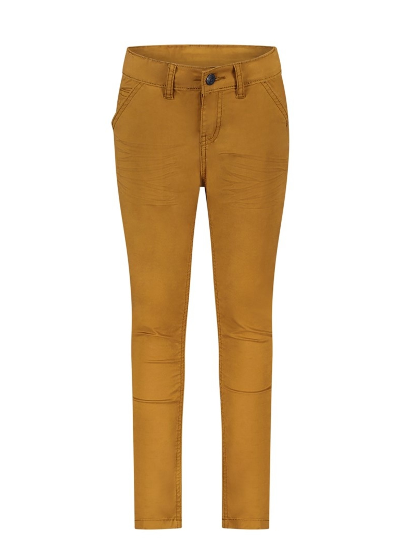 le chic garcon twill trousers camel