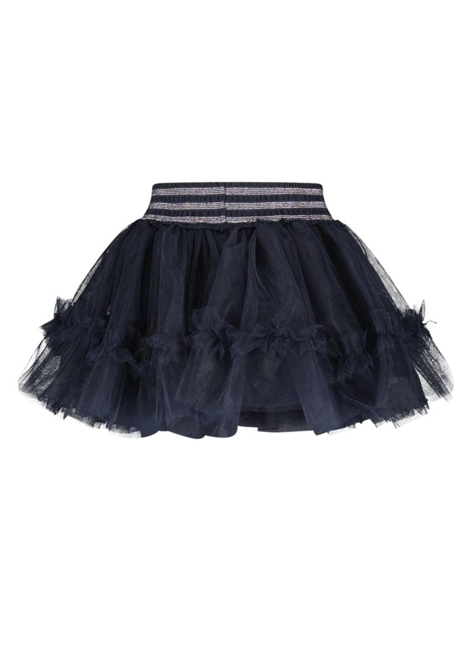 le chic tayla tulle skirt navy