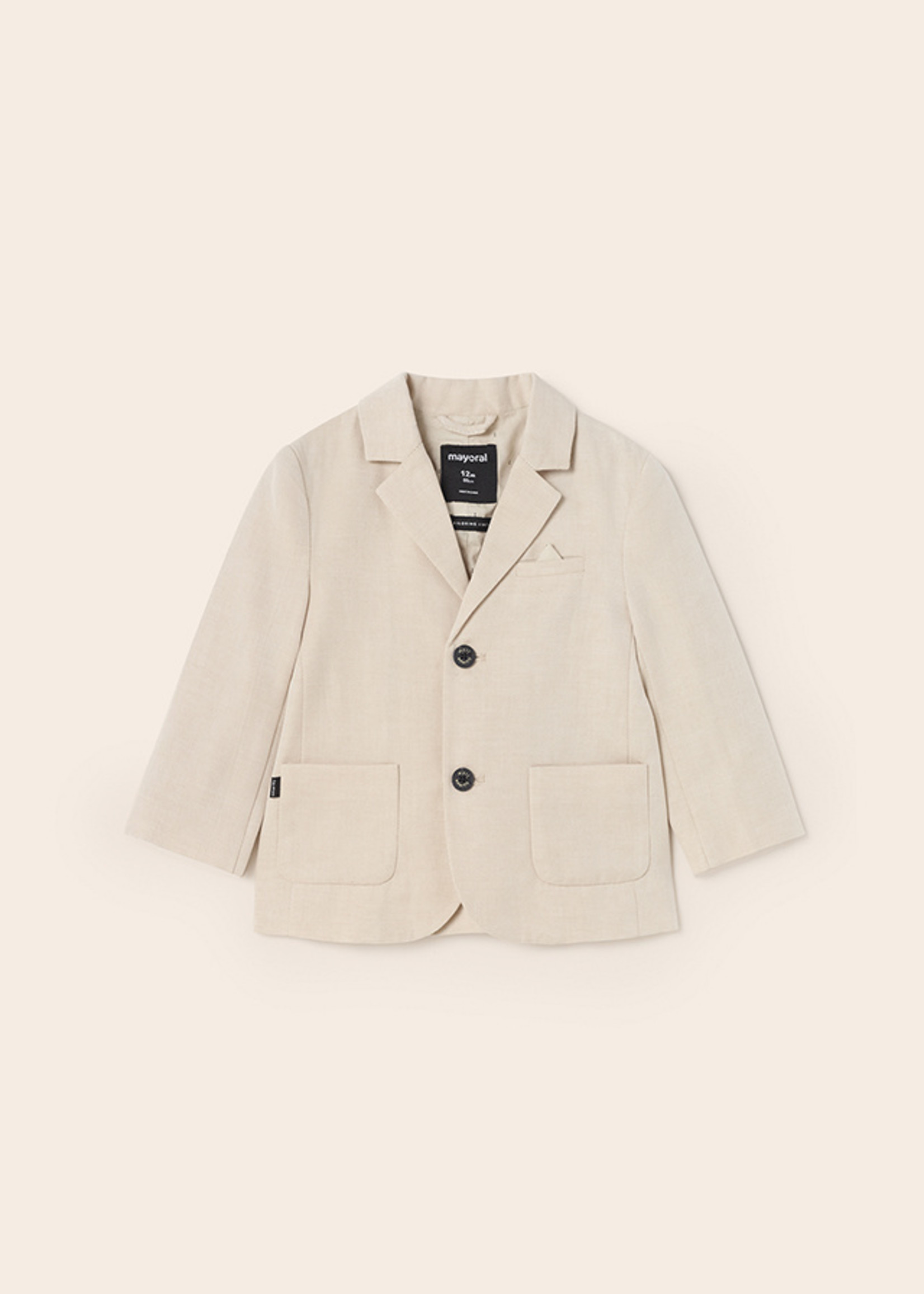 Mayoral linen jacket beige