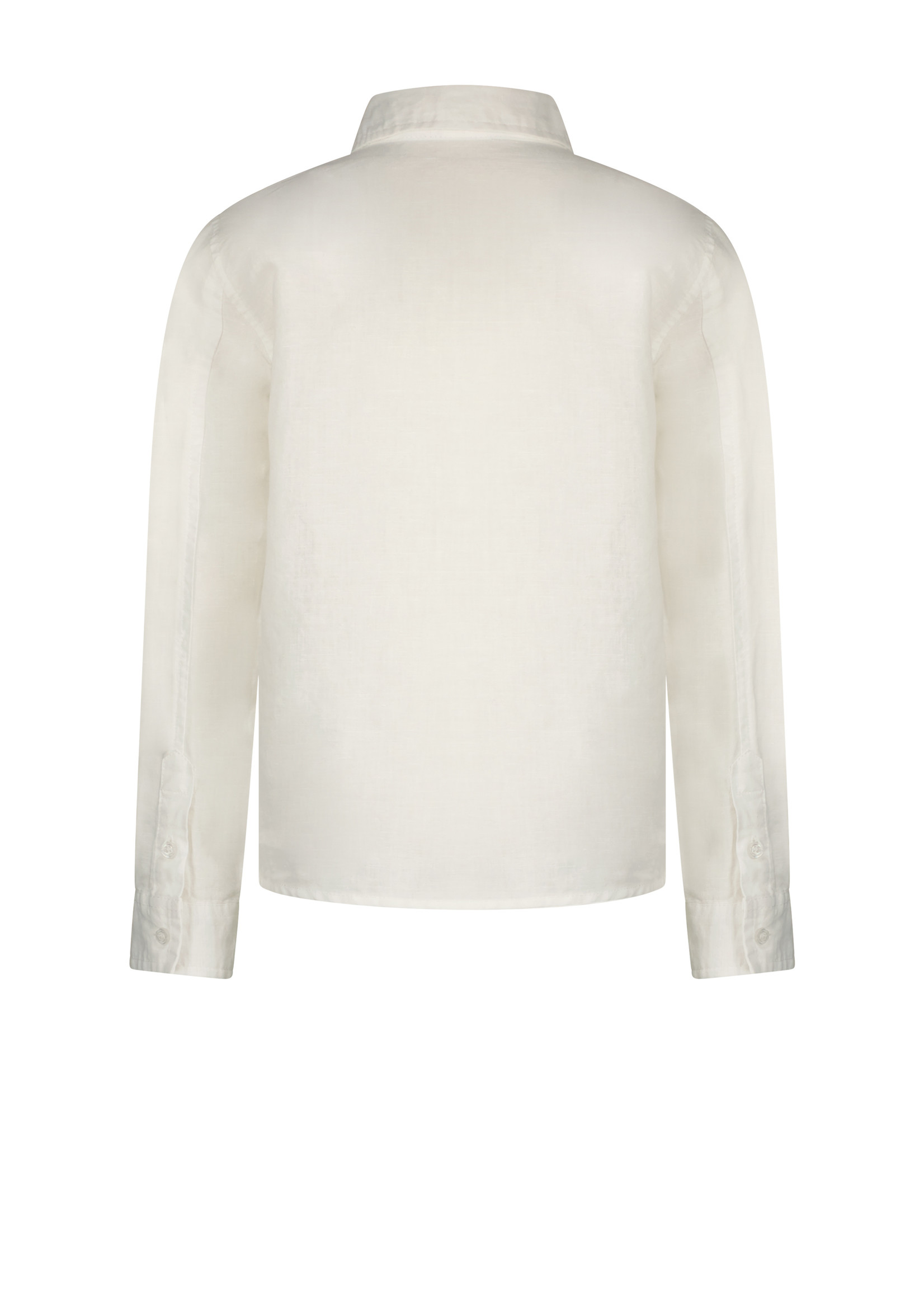 le chic garcon linen shirt off white