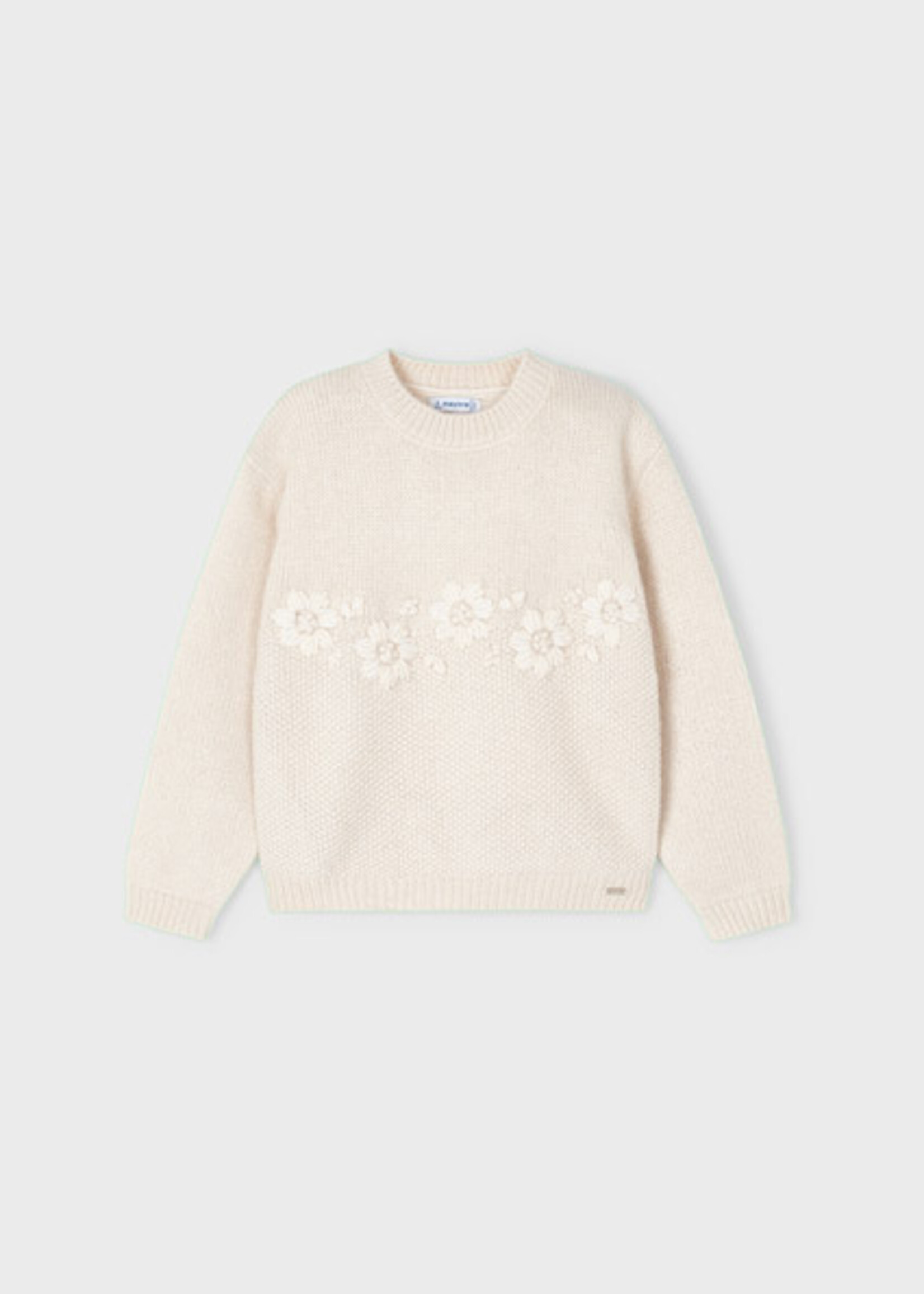 Mayoral sweater flowers