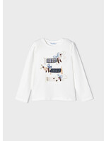 Mayoral t-shirt doggy navy