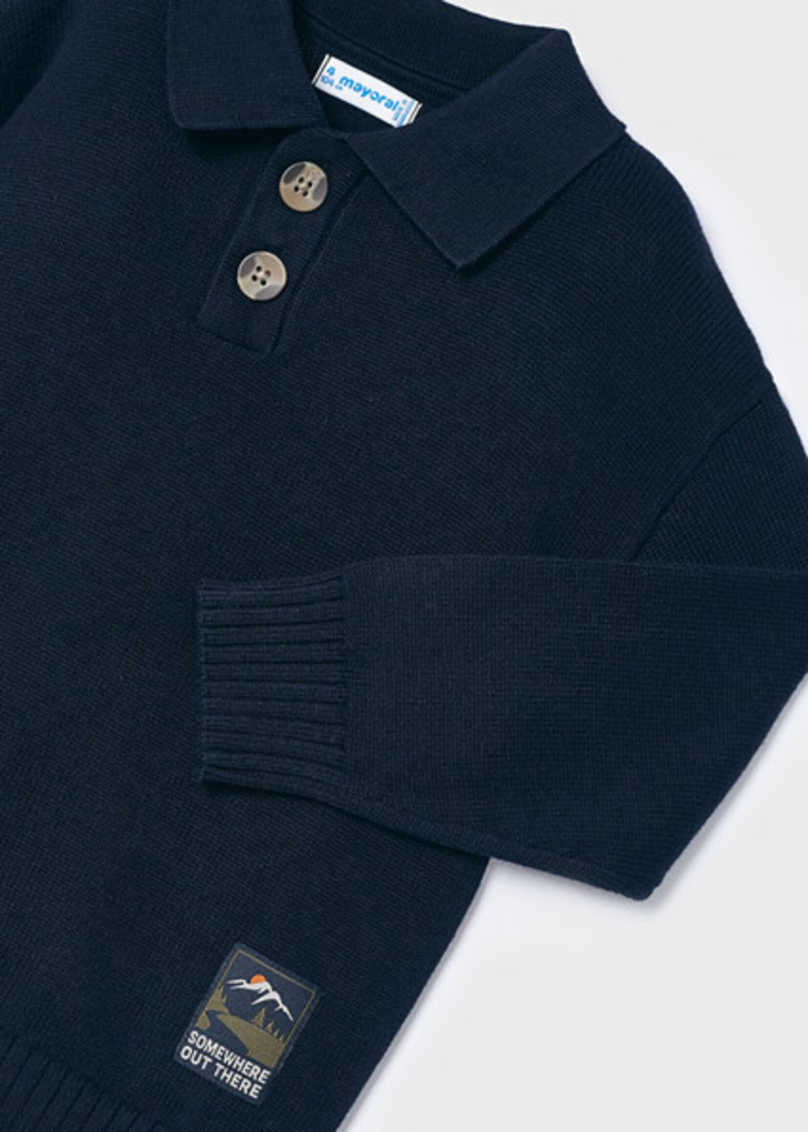 Mayoral polo sweater navy