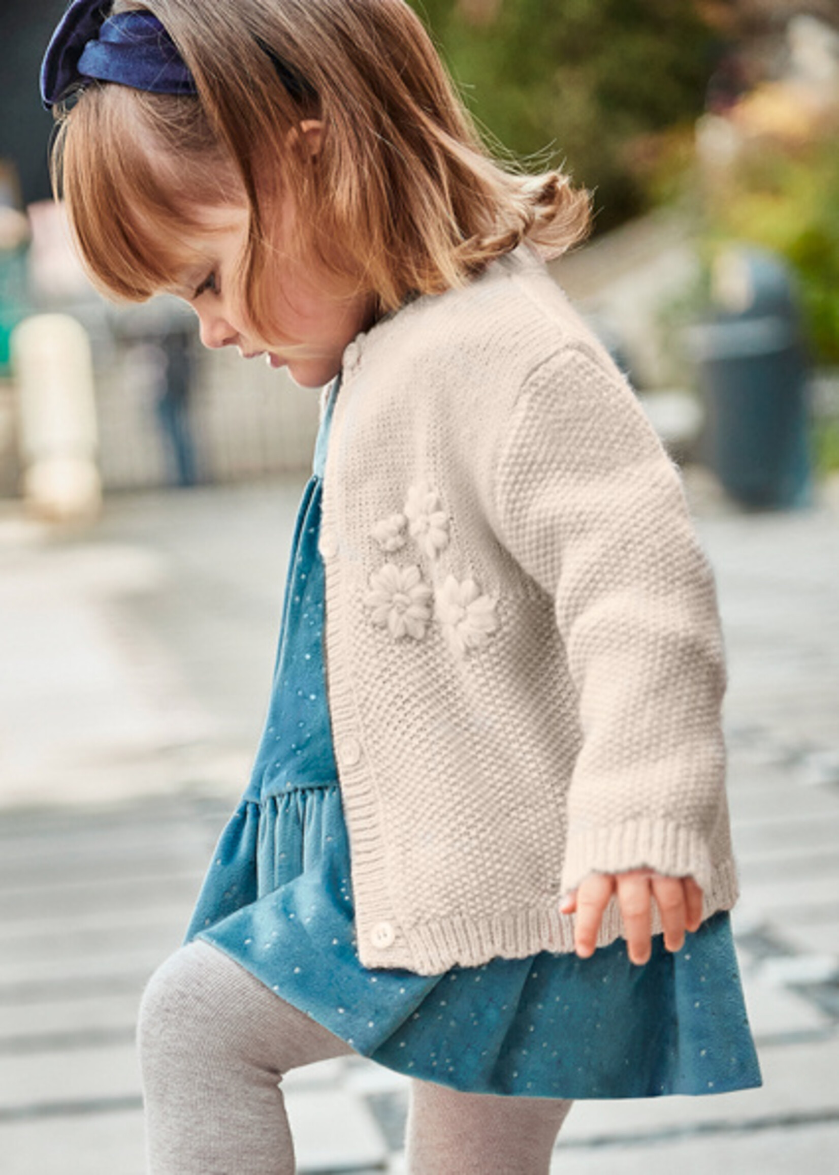 Mayoral cardigan flowers