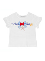 balloon chic 't shirt blauwe strik en zeester