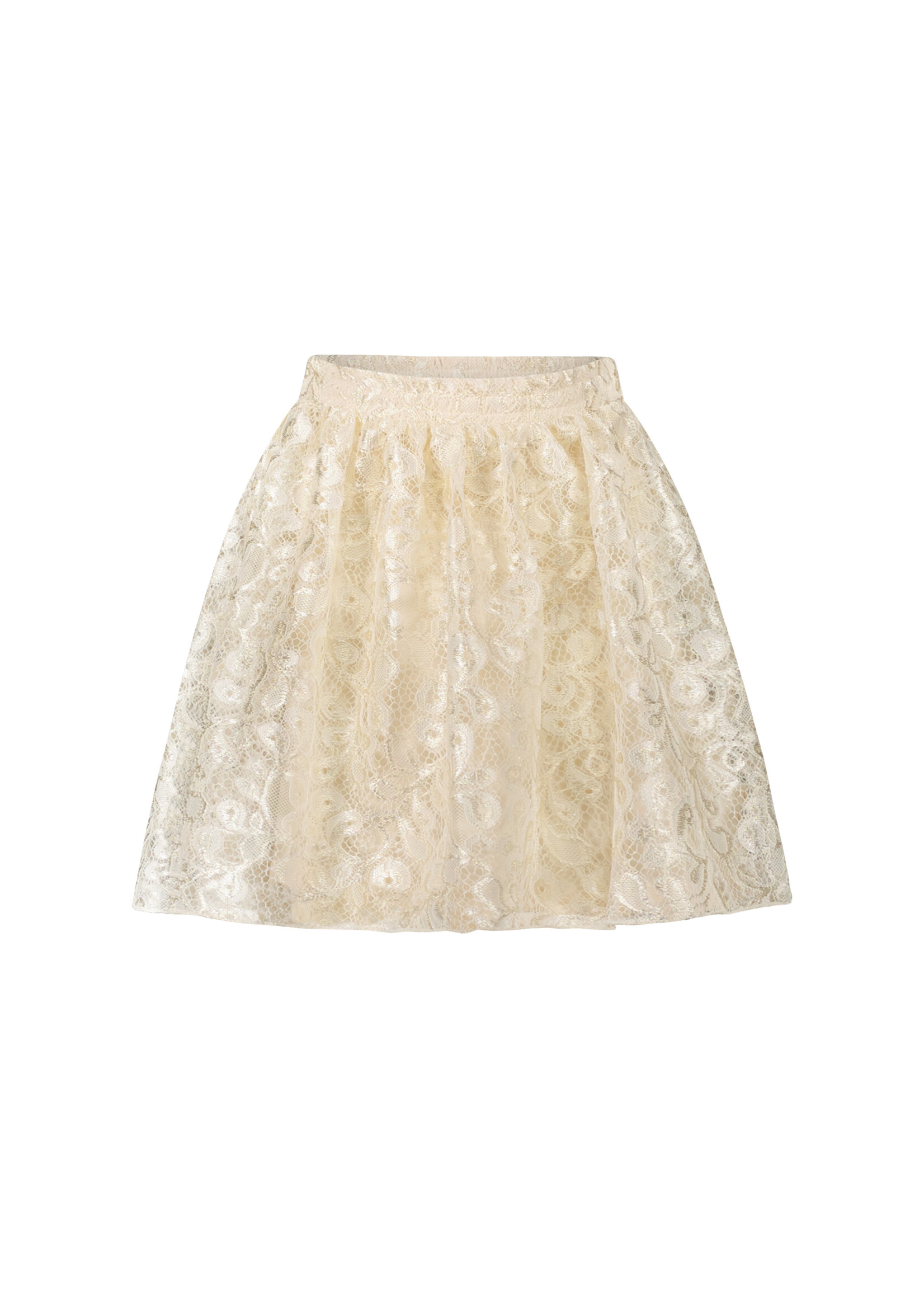 le chic truthy lace en pearls skirt