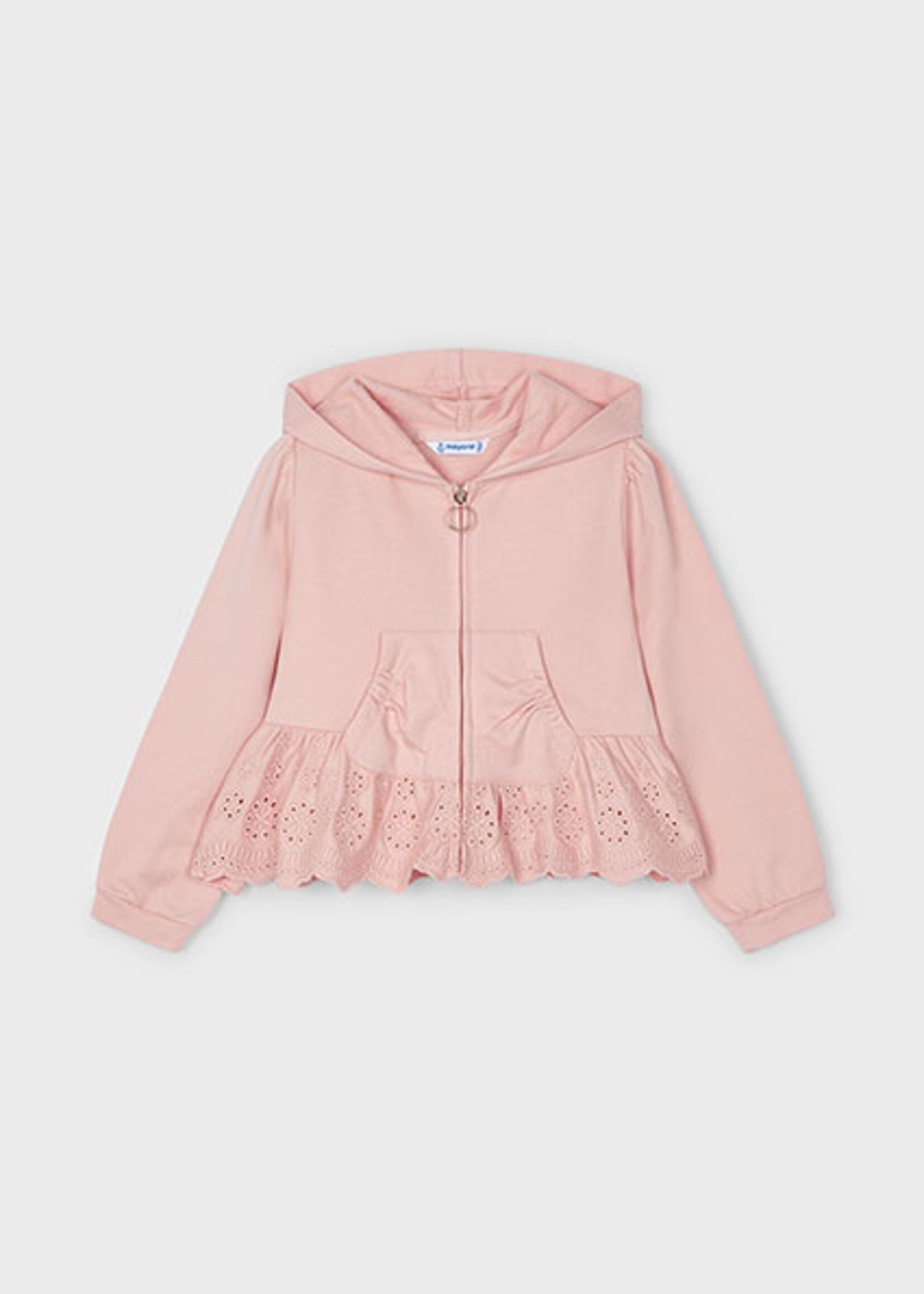 Mayoral hoodie blush