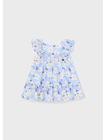 Mayoral printed dress indigo